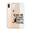 Lead Me To What Needs Fixing! Clear Case for iPhone®