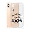 Lead Me To What Needs Fixing! Clear Case for iPhone®