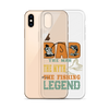 Dad The Man The Myth The Fishing Legend Clear Case for iPhone®