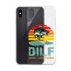 Dilf Damn I Love Fishing Clear Case for iPhone®