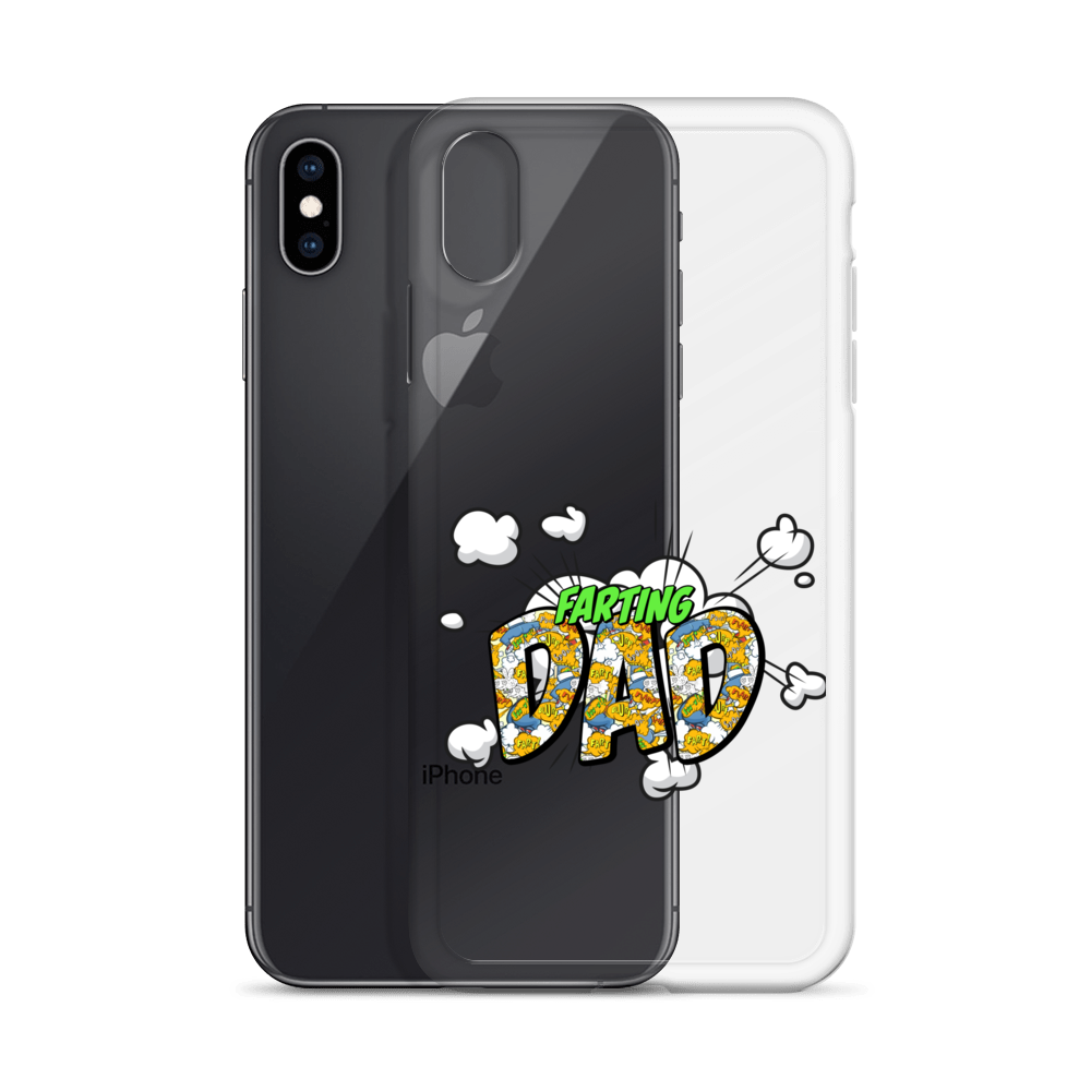 Farting Dad Clear Case for iPhone®