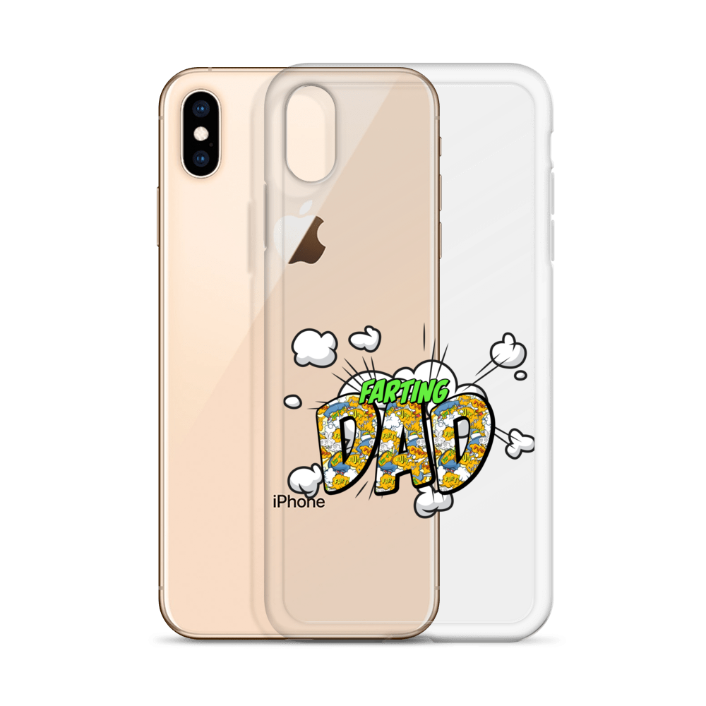 Farting Dad Clear Case for iPhone®