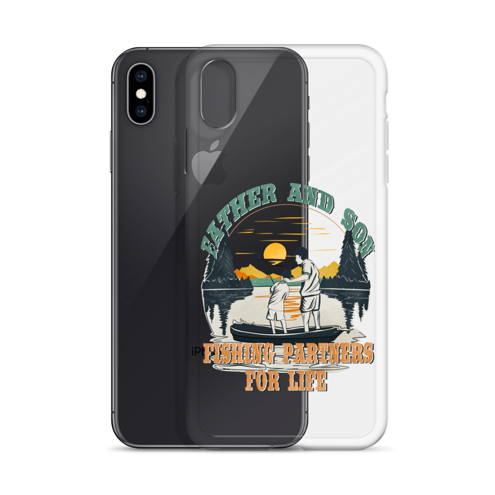 Father And Son Fishing Partners For Life Clear Case for iPhone®