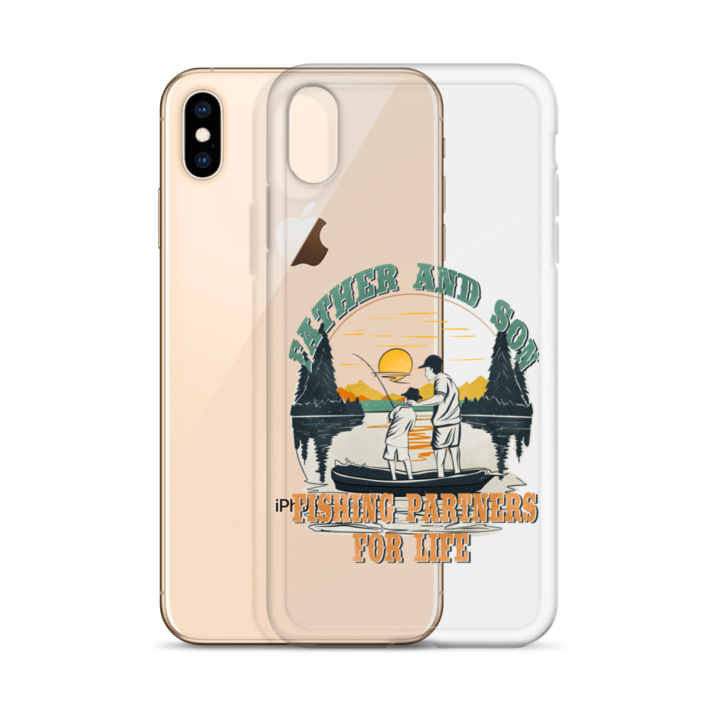 Father And Son Fishing Partners For Life Clear Case for iPhone®