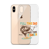 Full Time Dad Part Time Fisher Clear Case for iPhone®