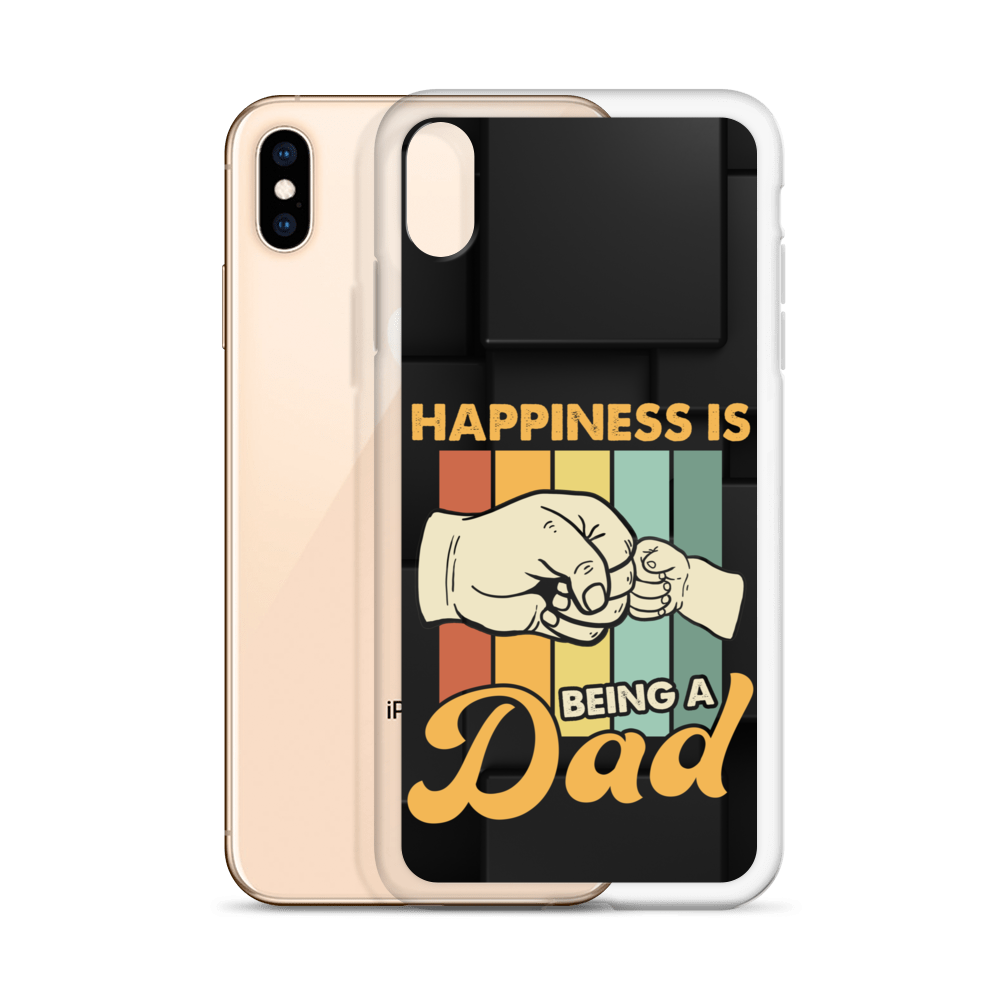 Happiness Is Being A Dad Clear Case for iPhone®