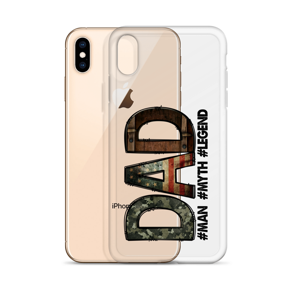 Dad #Man #Myth #Legend Clear Case for iPhone®