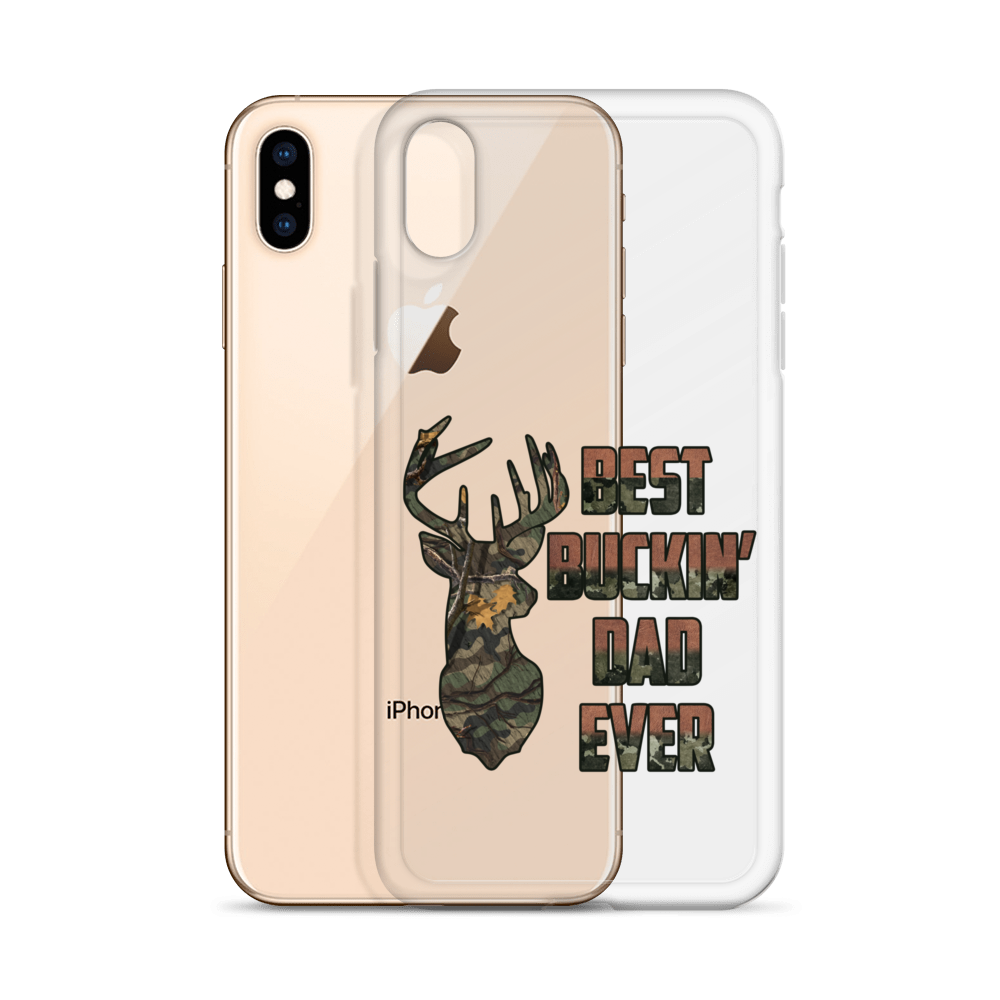 Best Buckin' Dad Ever Clear Case for iPhone®