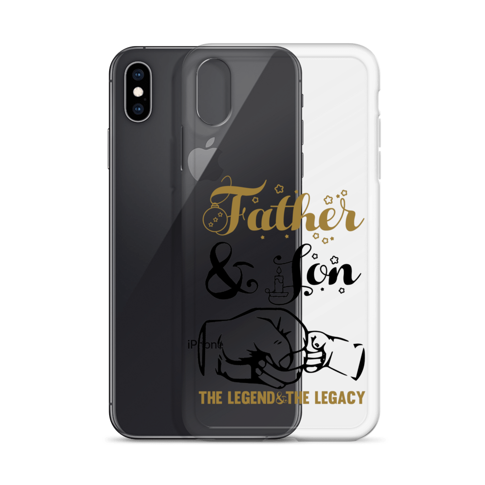 Father And Son The Legend And The Legacy Clear Case for iPhone®