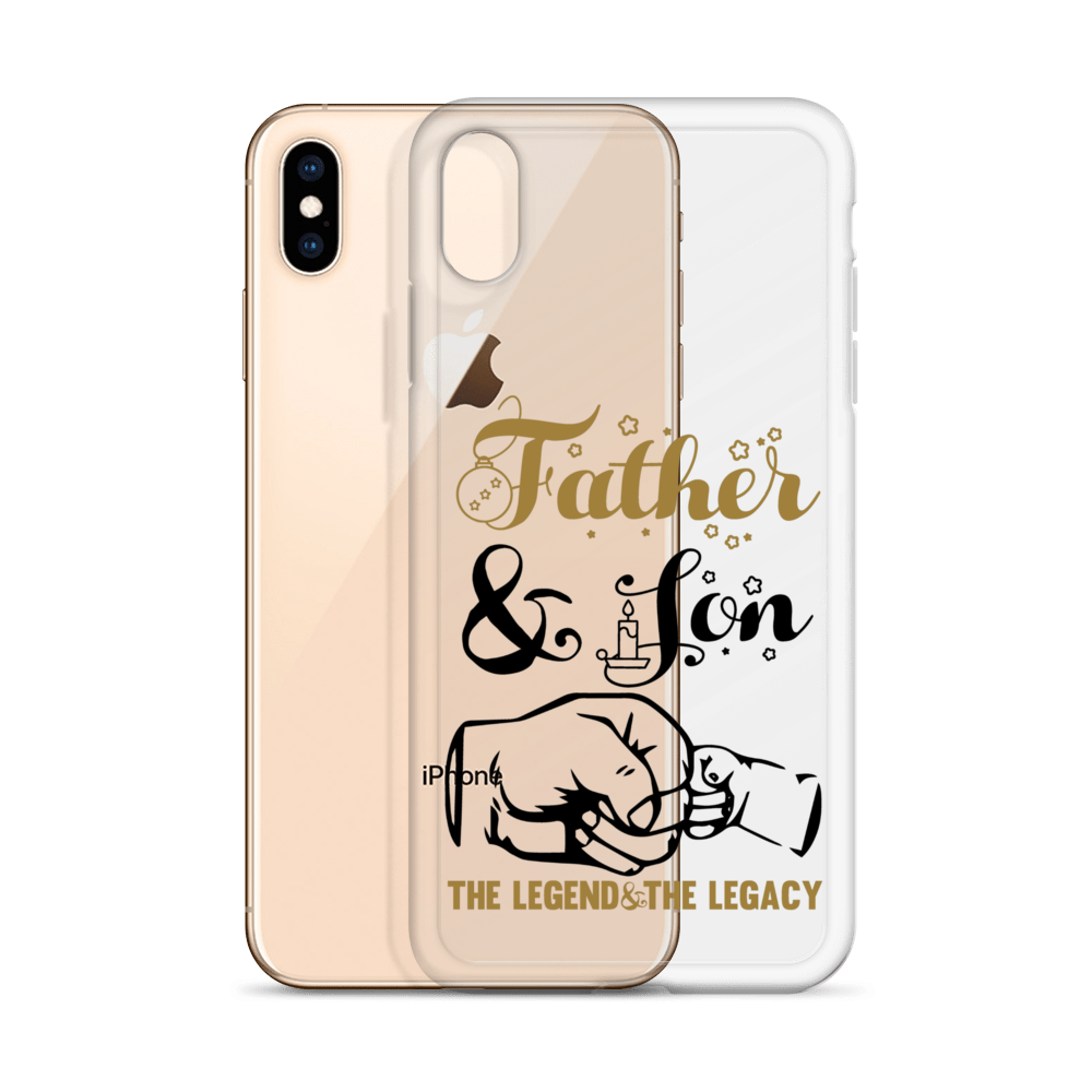 Father And Son The Legend And The Legacy Clear Case for iPhone®