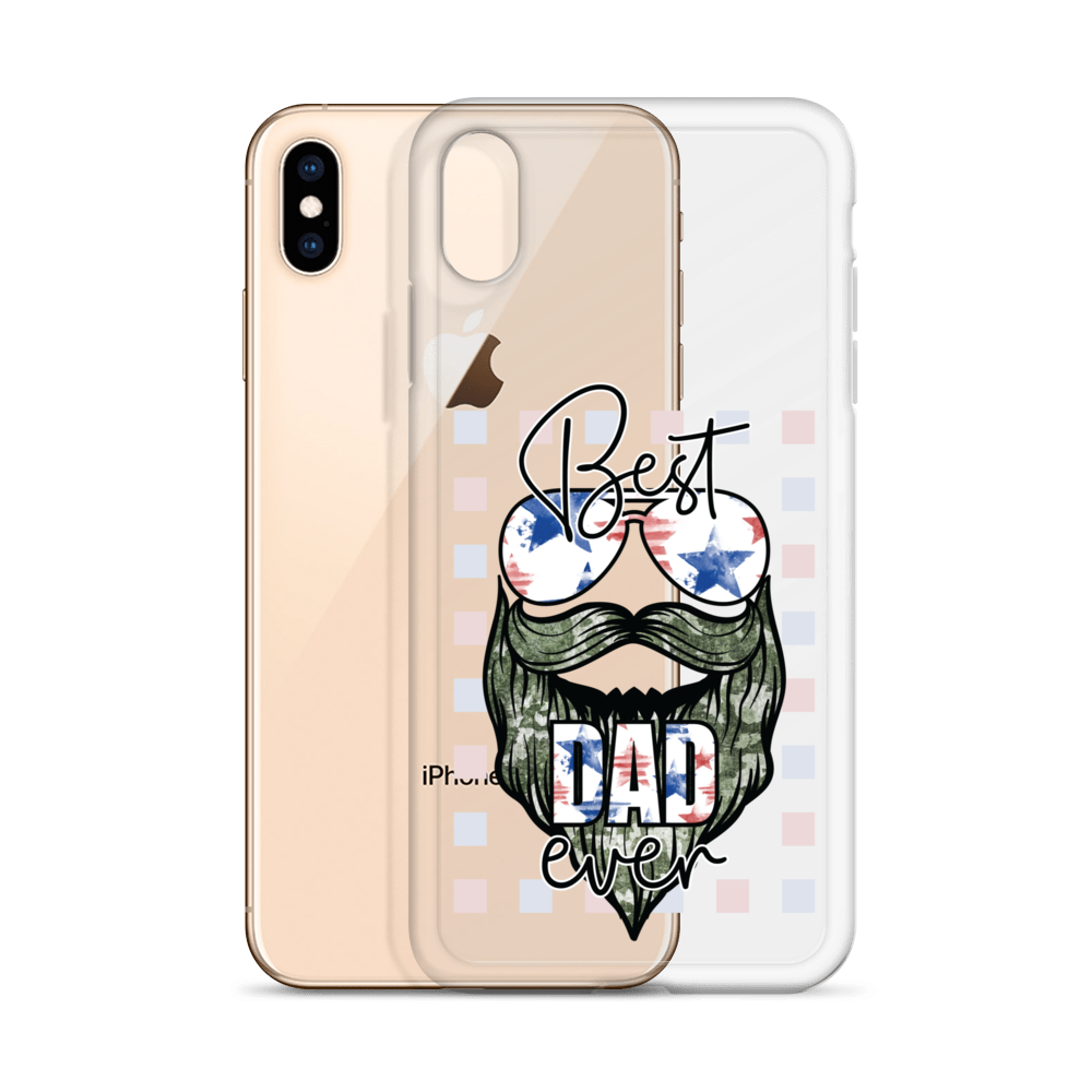 Best Dad Ever Clear Case for iPhone®