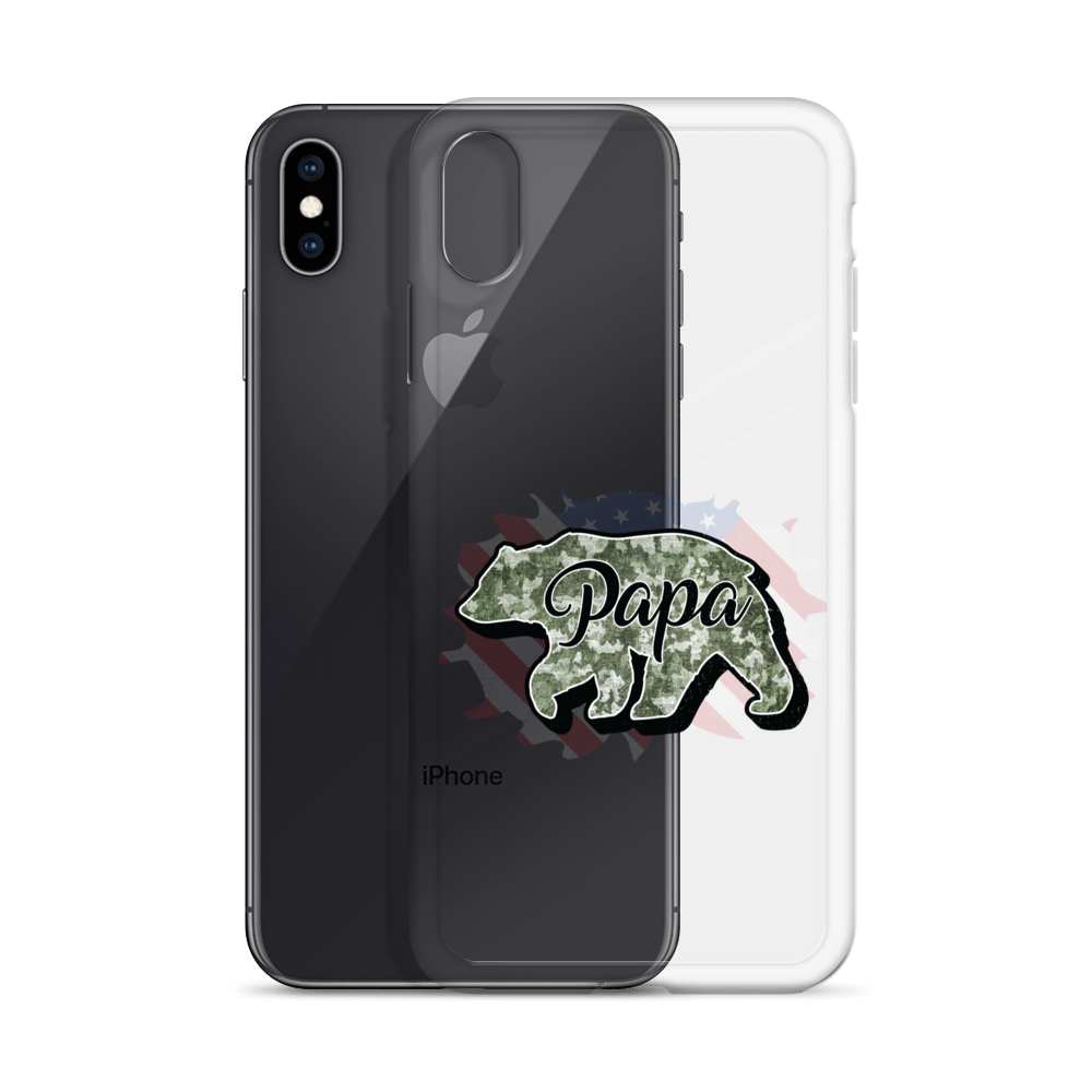 Bear Papa Clear Case for iPhone®