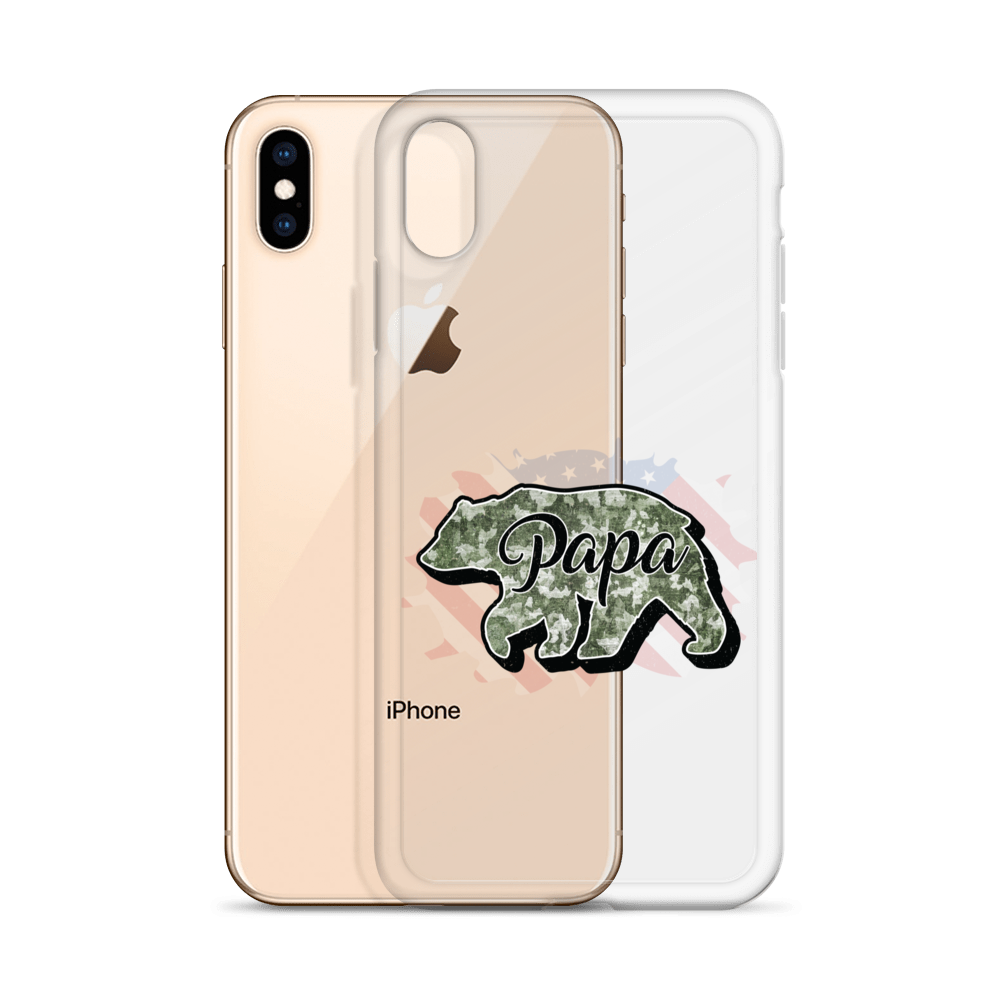 Bear Papa Clear Case for iPhone®