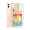 Dad And Son A Bond that can't Be Broken Clear Case for iPhone®