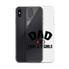 Dad Of 1 Boy And 2 Girls Clear Case for iPhone®