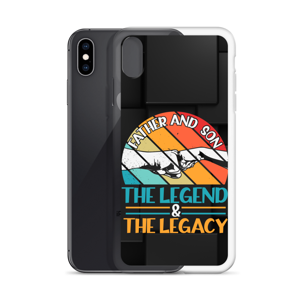 Father And Son The Legend And The Legacy Clear Case for iPhone®