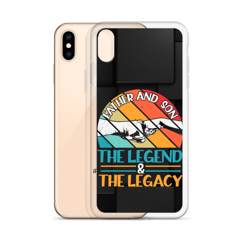 Father And Son The Legend And The Legacy Clear Case for iPhone®