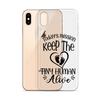 Today's Mission Keep The Tiny Human Alive Clear Case for iPhone®