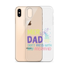 Mer Dad Don't Mess With My Mermaid Clear Case for iPhone®