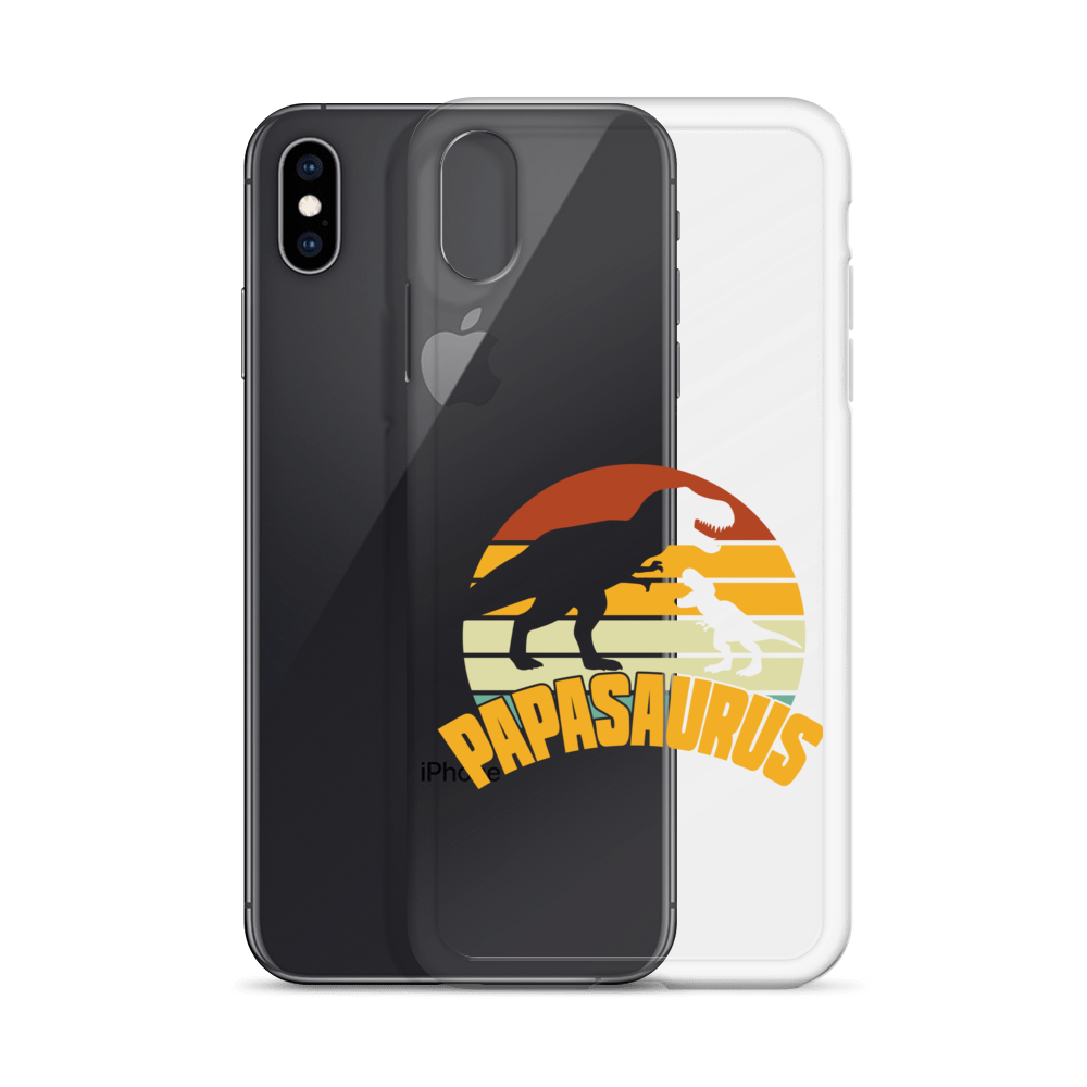 Papasaurus Clear Case for iPhone®