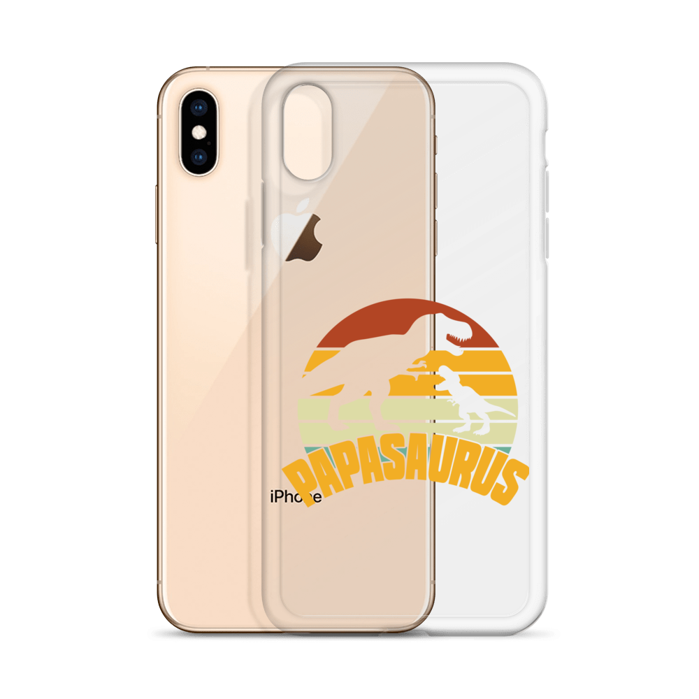 Papasaurus Clear Case for iPhone®