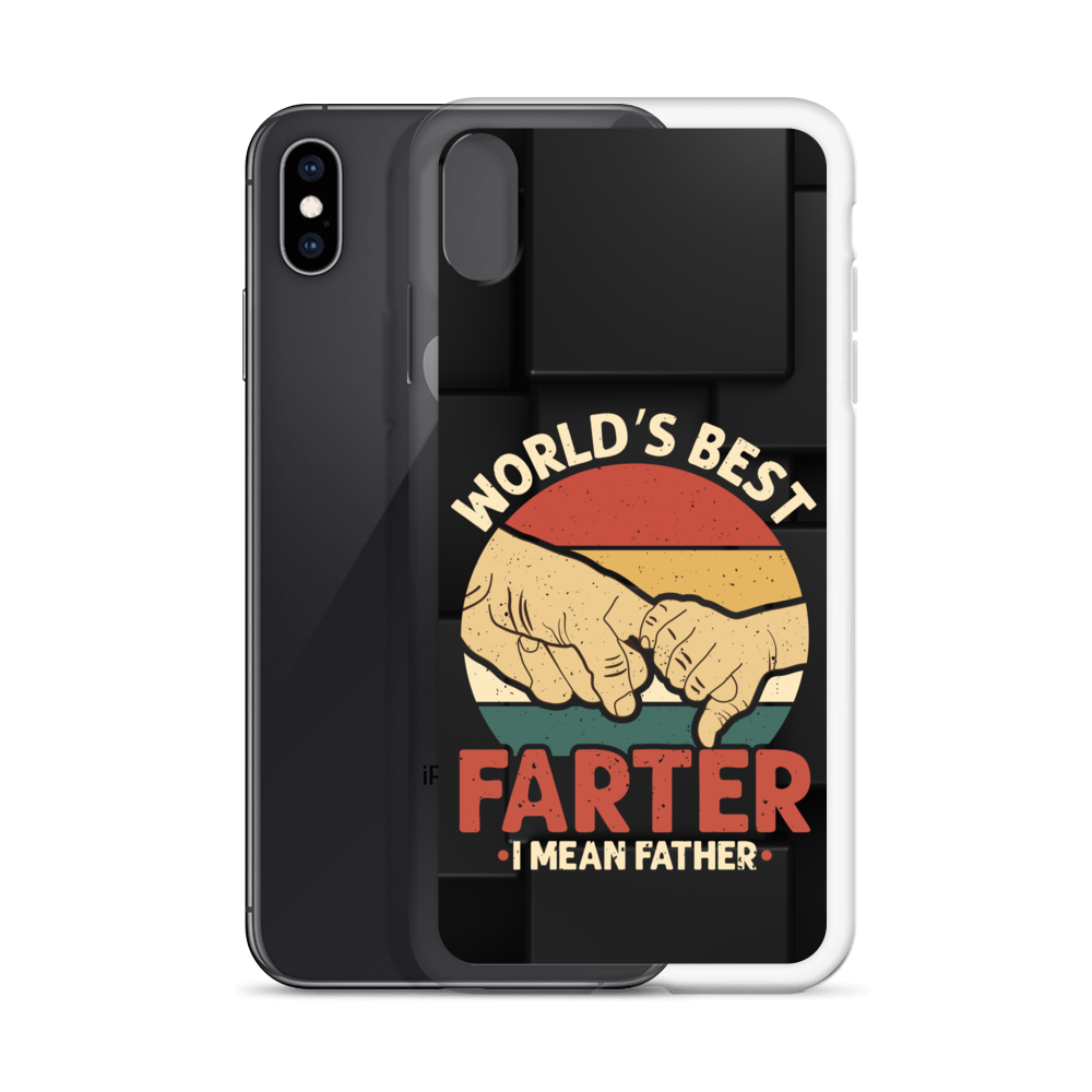 World's Best Fart I Mean Father Clear Case for iPhone®