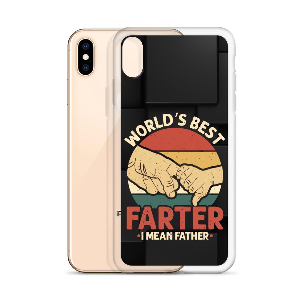 World's Best Fart I Mean Father Clear Case for iPhone®