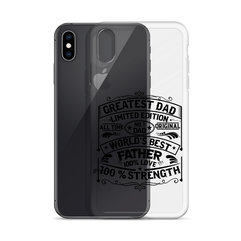 Greatest Dad Limited Edition All Time Clear Case for iPhone®