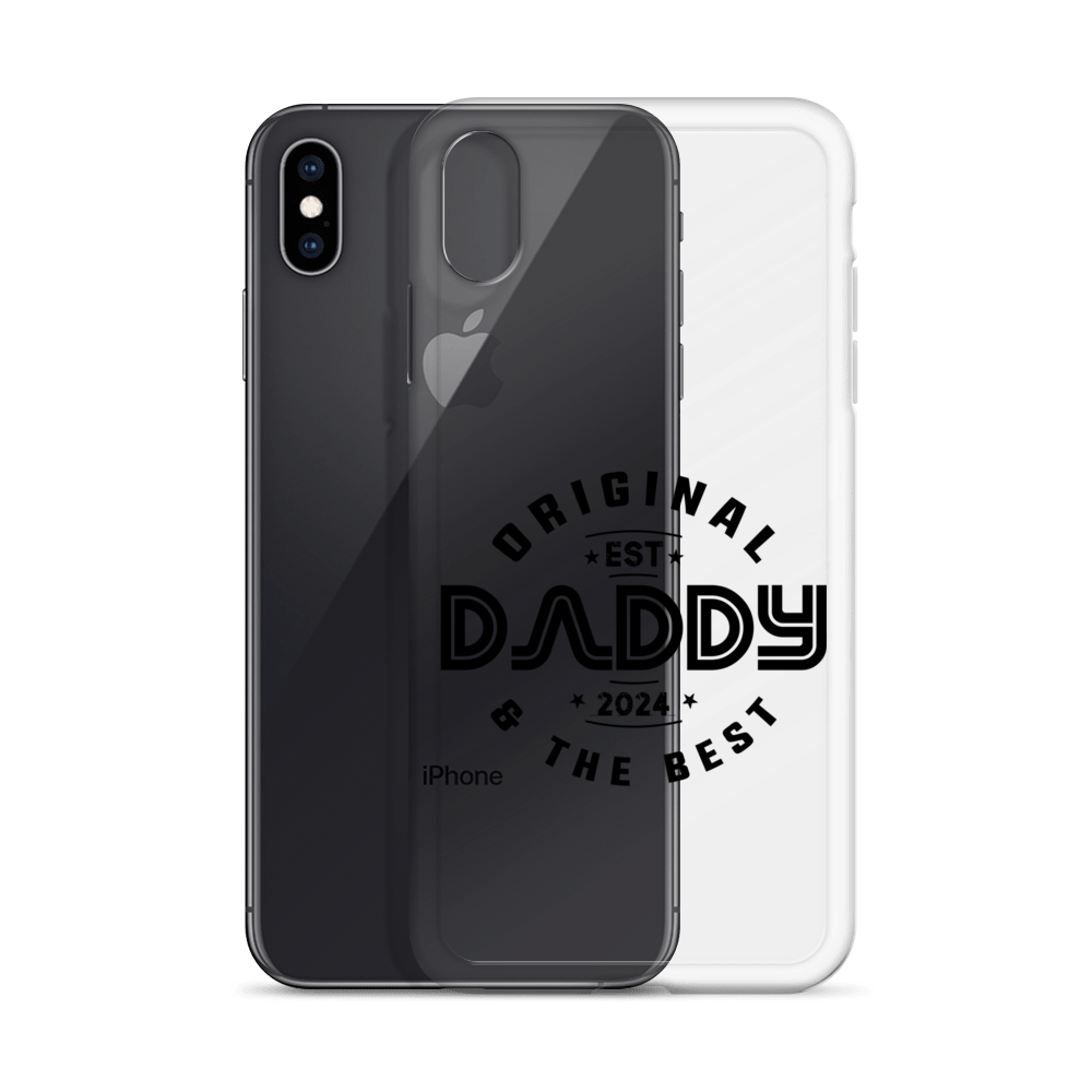 Original And The Best Daddy Establish 2024 Clear Case for iPhone®