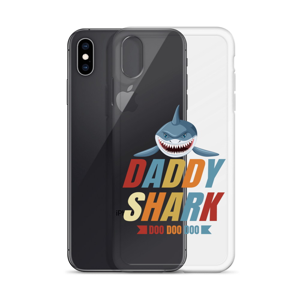 Daddy Shark Doo Doo Doo Clear Case for iPhone®