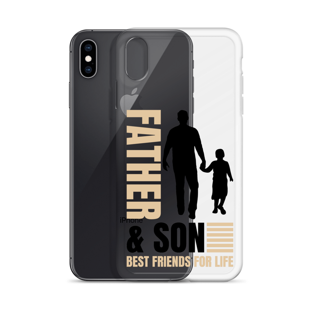 Father & Son Best Friends For Life Clear Case for iPhone®