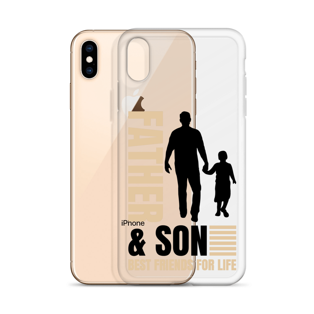 Father & Son Best Friends For Life Clear Case for iPhone®