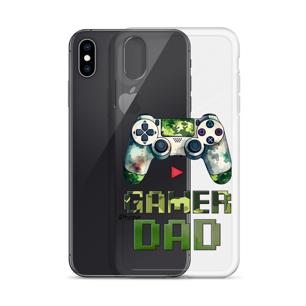 Gamer Dad Clear Case for iPhone®