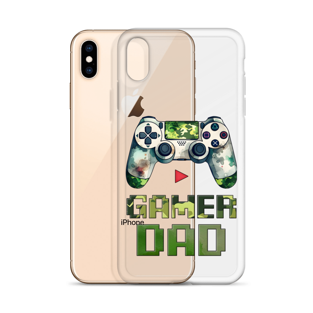 Gamer Dad Clear Case for iPhone®