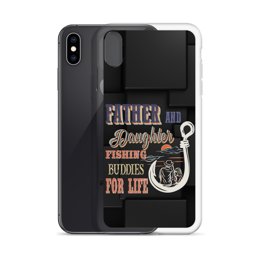 Father And Daughter Fishing Buddies For Life Clear Case for iPhone®