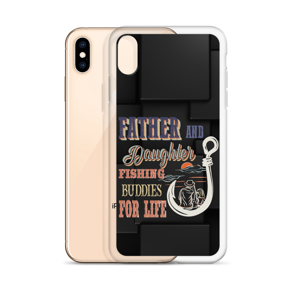 Father And Daughter Fishing Buddies For Life Clear Case for iPhone®