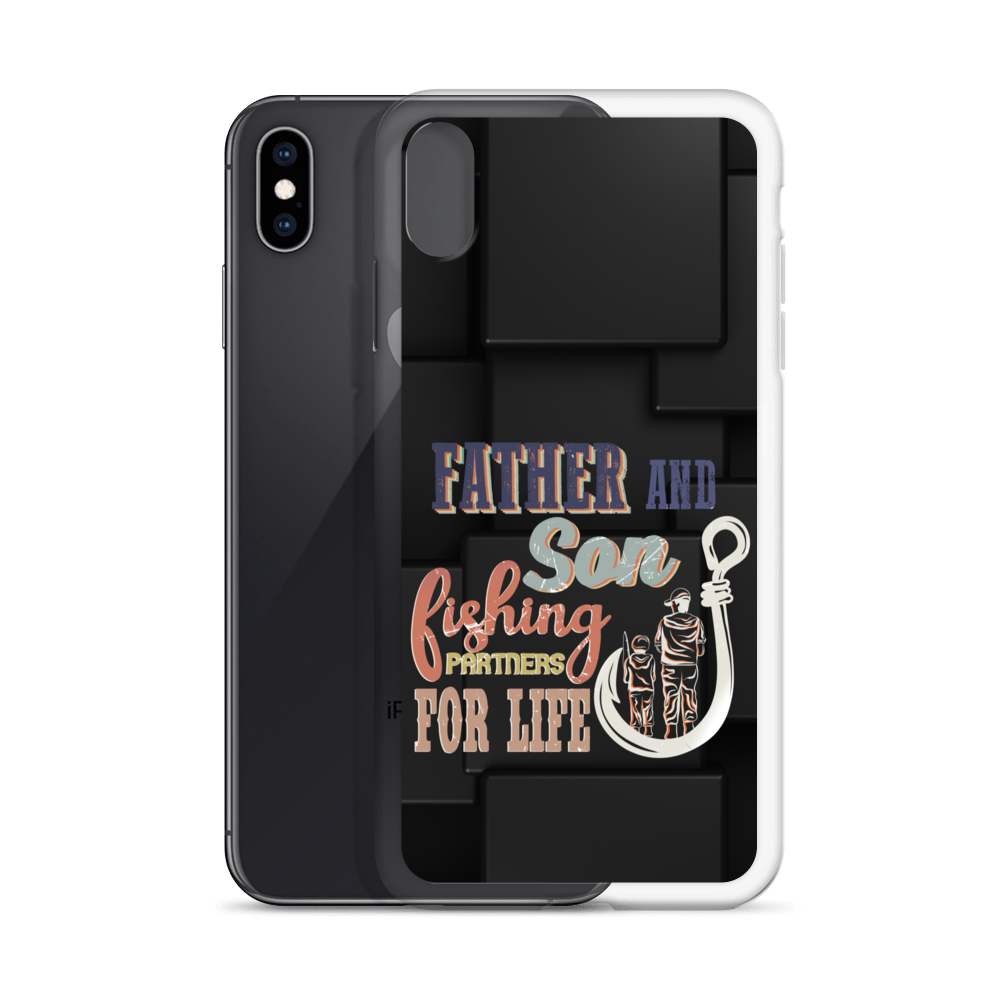 Father And Son Fishing Partners For Life Clear Case for iPhone®