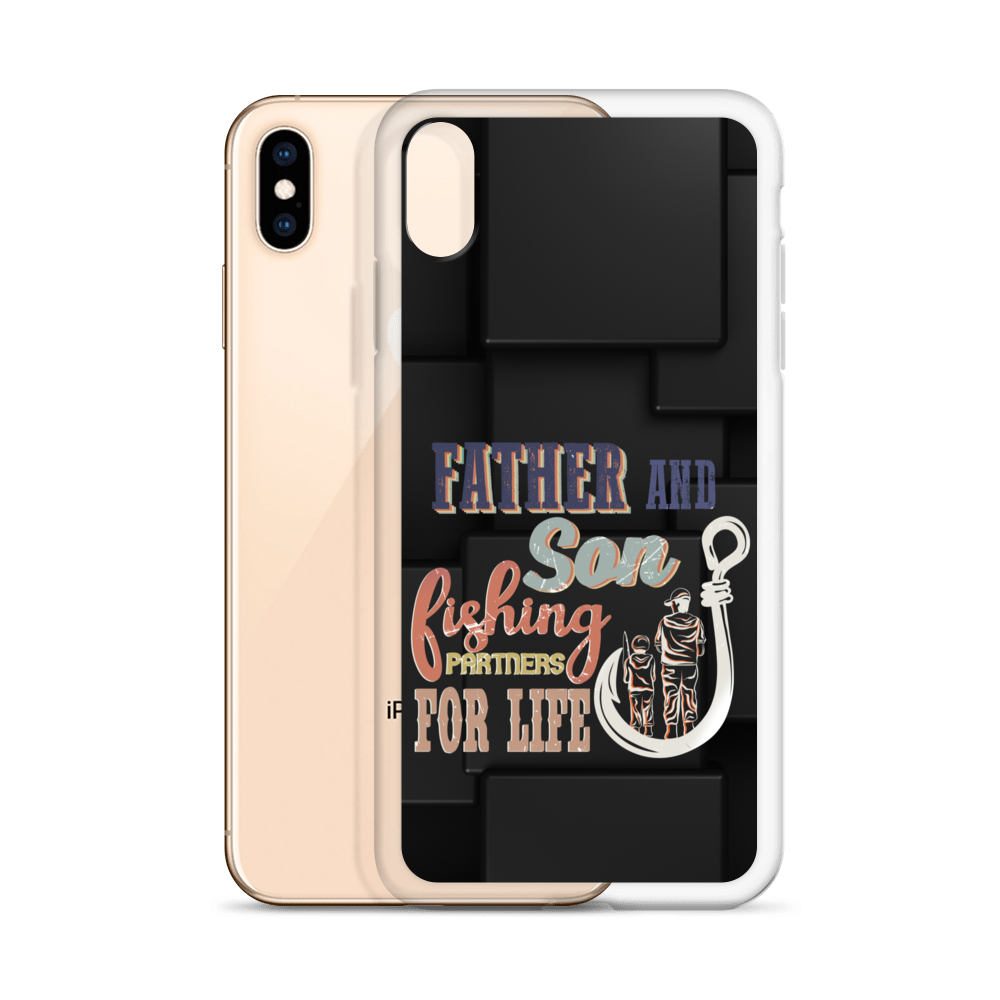 Father And Son Fishing Partners For Life Clear Case for iPhone®