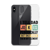 I Tell Dad Jokes Periodically When I'm In My Element Clear Case for iPhone®