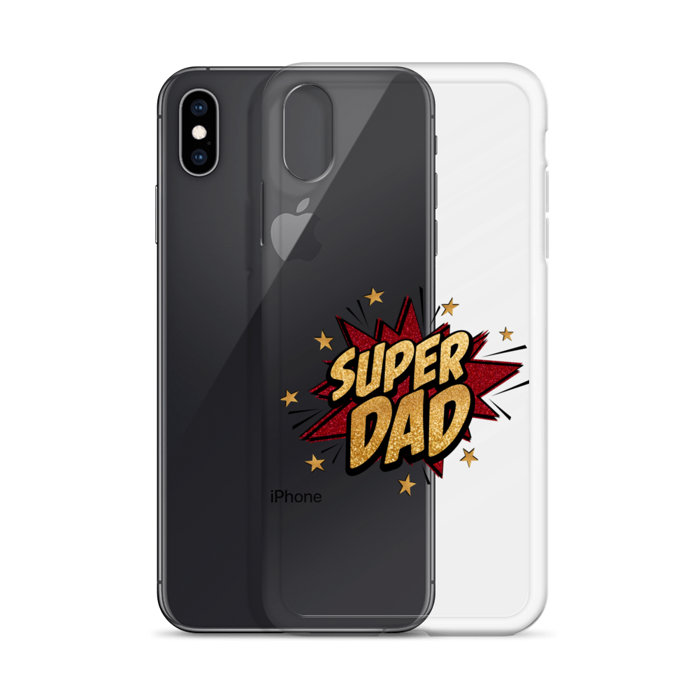 Super Dad Clear Case for iPhone®