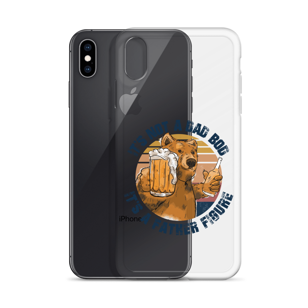 It's Not A Bod Dad It's A Father Figure Clear Case for iPhone®