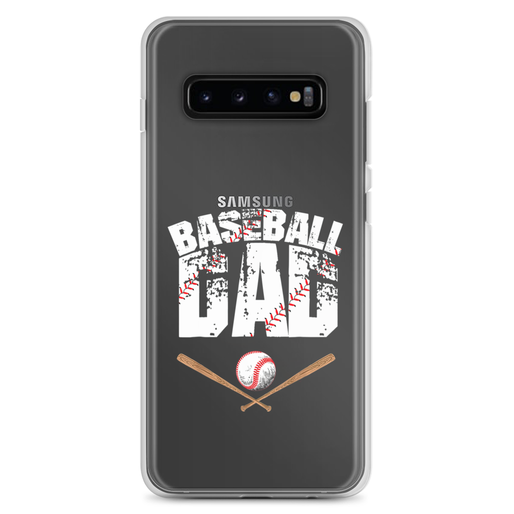 Baseball Dad Clear Case for Samsung®