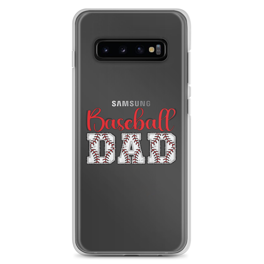 Baseball Dad Clear Case for Samsung®