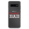 Baseball Dad Clear Case for Samsung®