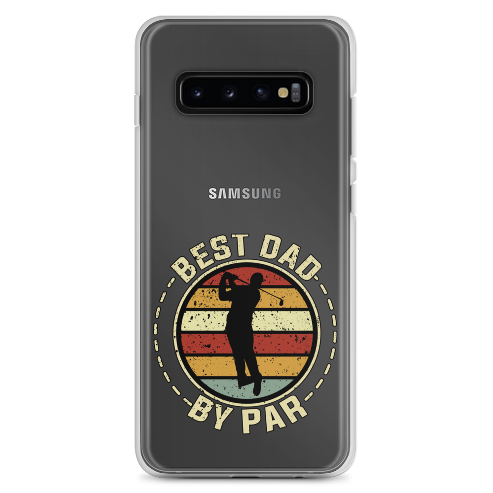 Best Dad By Par Clear Case for Samsung®