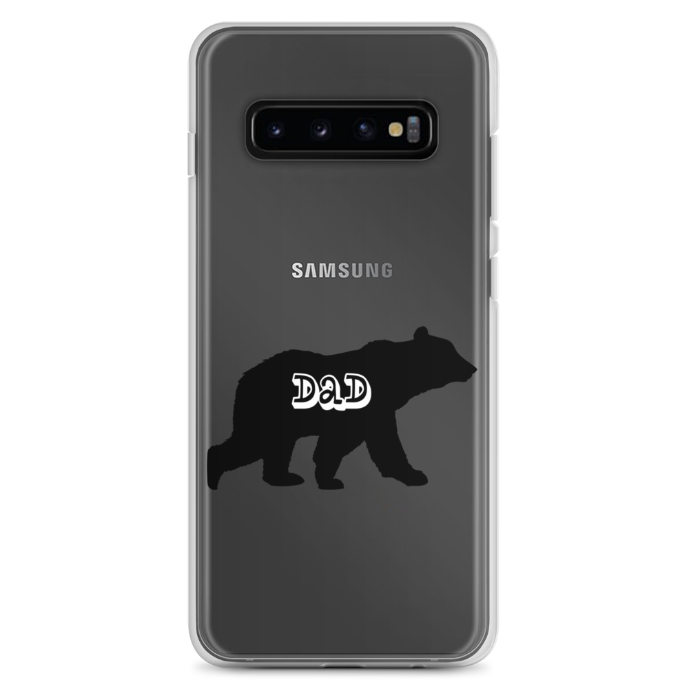 Bear Dad Clear Case for Samsung®