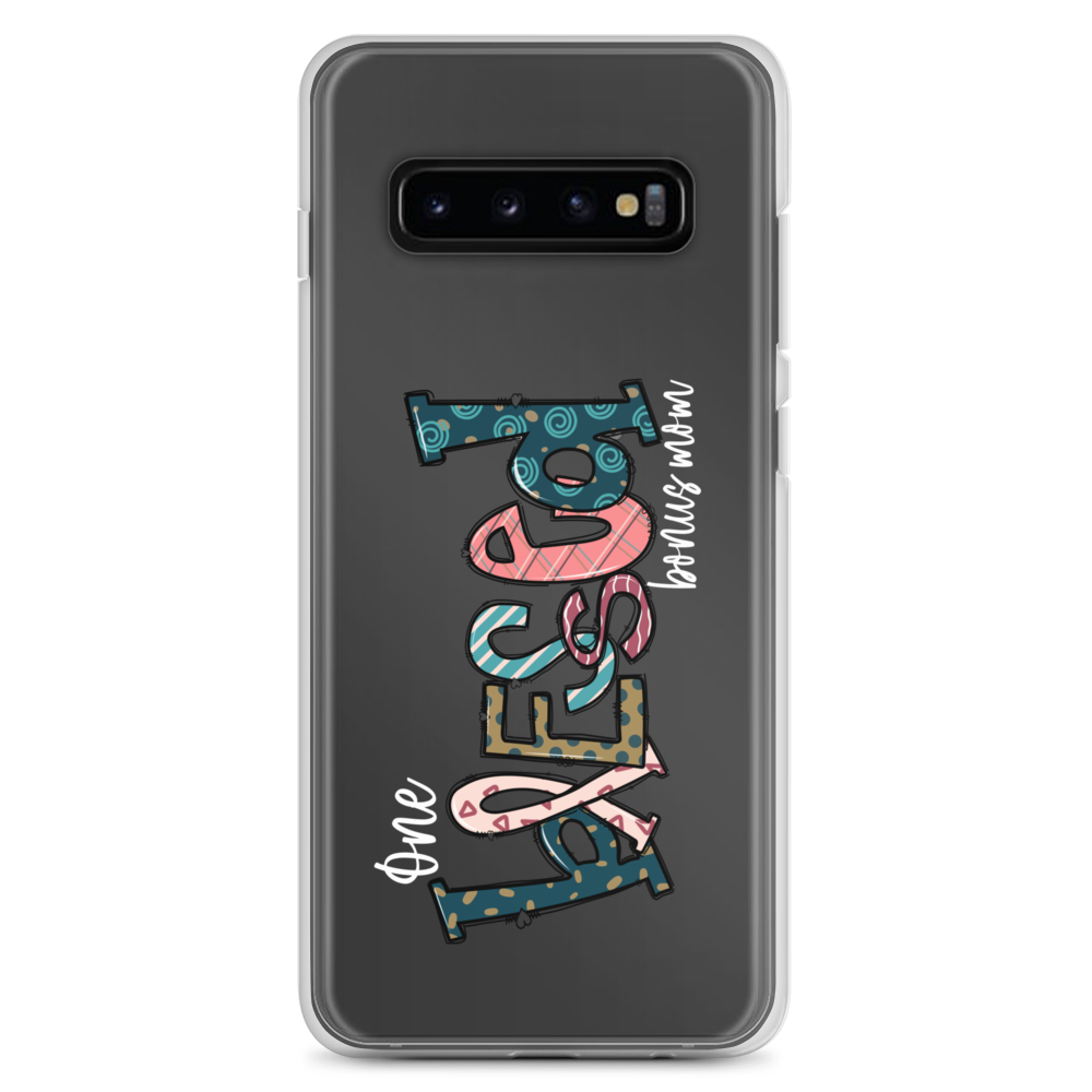 One Blessed Bonus Mom Clear Case for Samsung®