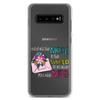 Out Of All Moms In The World I'm So Glad You Are Mine Clear Case for Samsung®