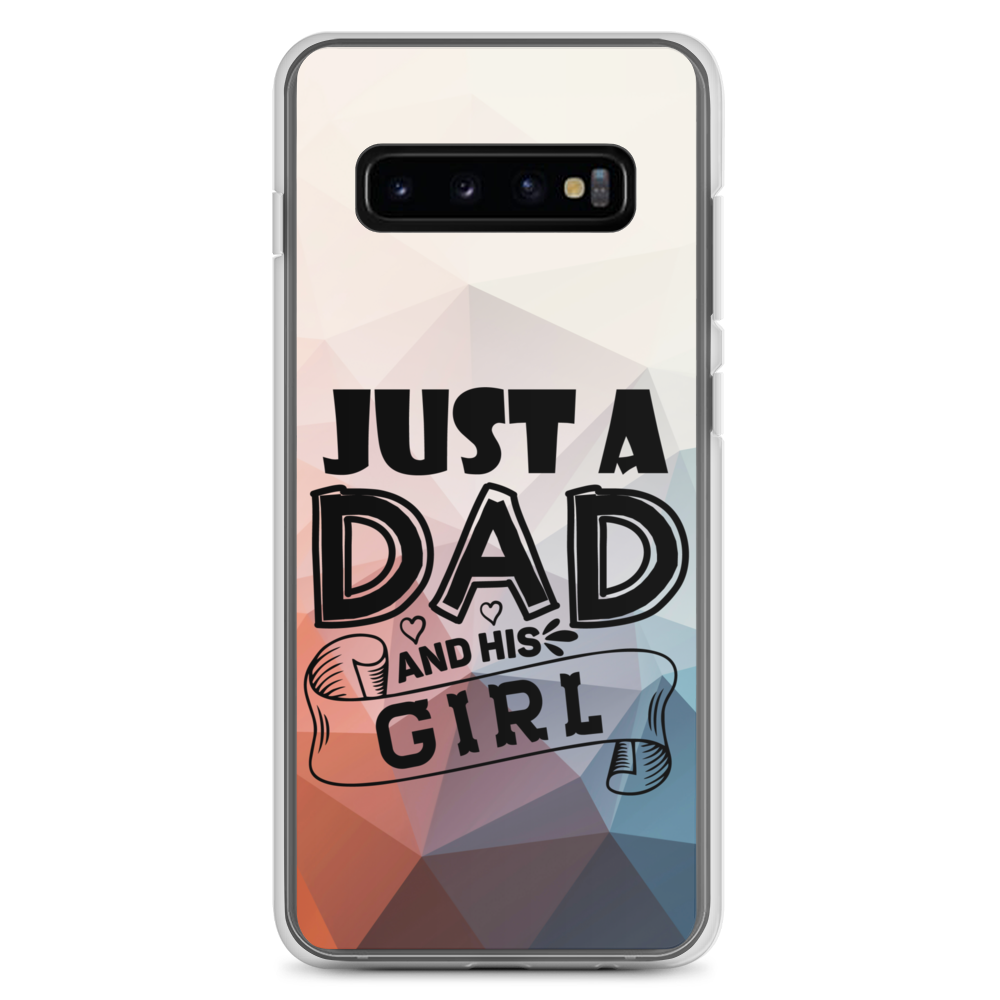 Just A Dad And His Girl Clear Case for Samsung®