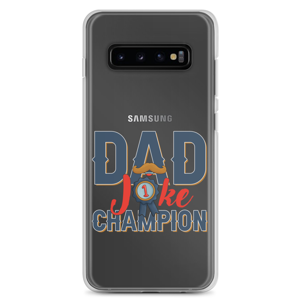 Dad Joke Champion Clear Case for Samsung®